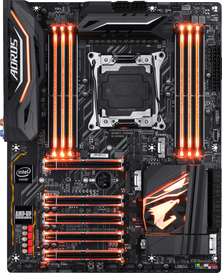 Gigabyte x299 aorus gaming 7 обзор